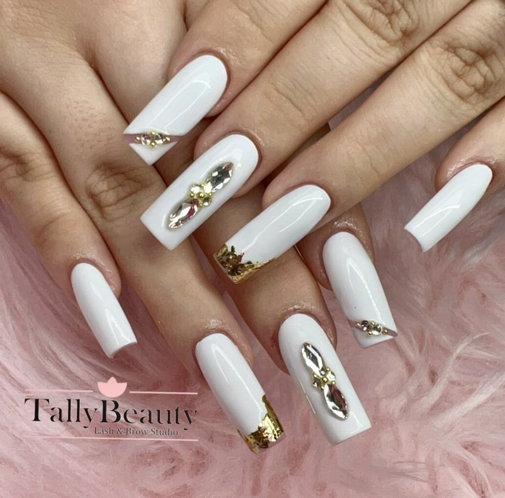 Gel-X nails finished at Tally Beauty