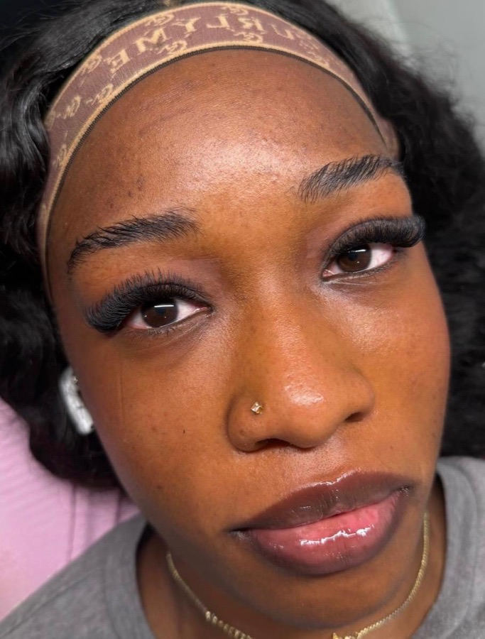 Hybrid Lash Extensions applied at Tally Beauty in Port St. Lucie