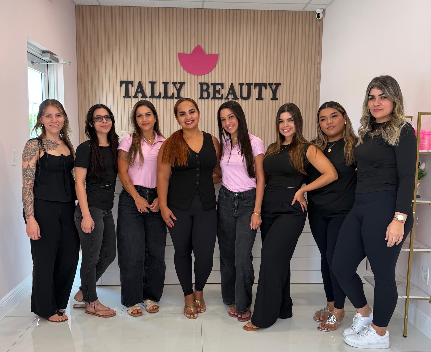 The Tally Beauty team of licensed estheticians and nail technicians at the Studio in Port St. Lucie